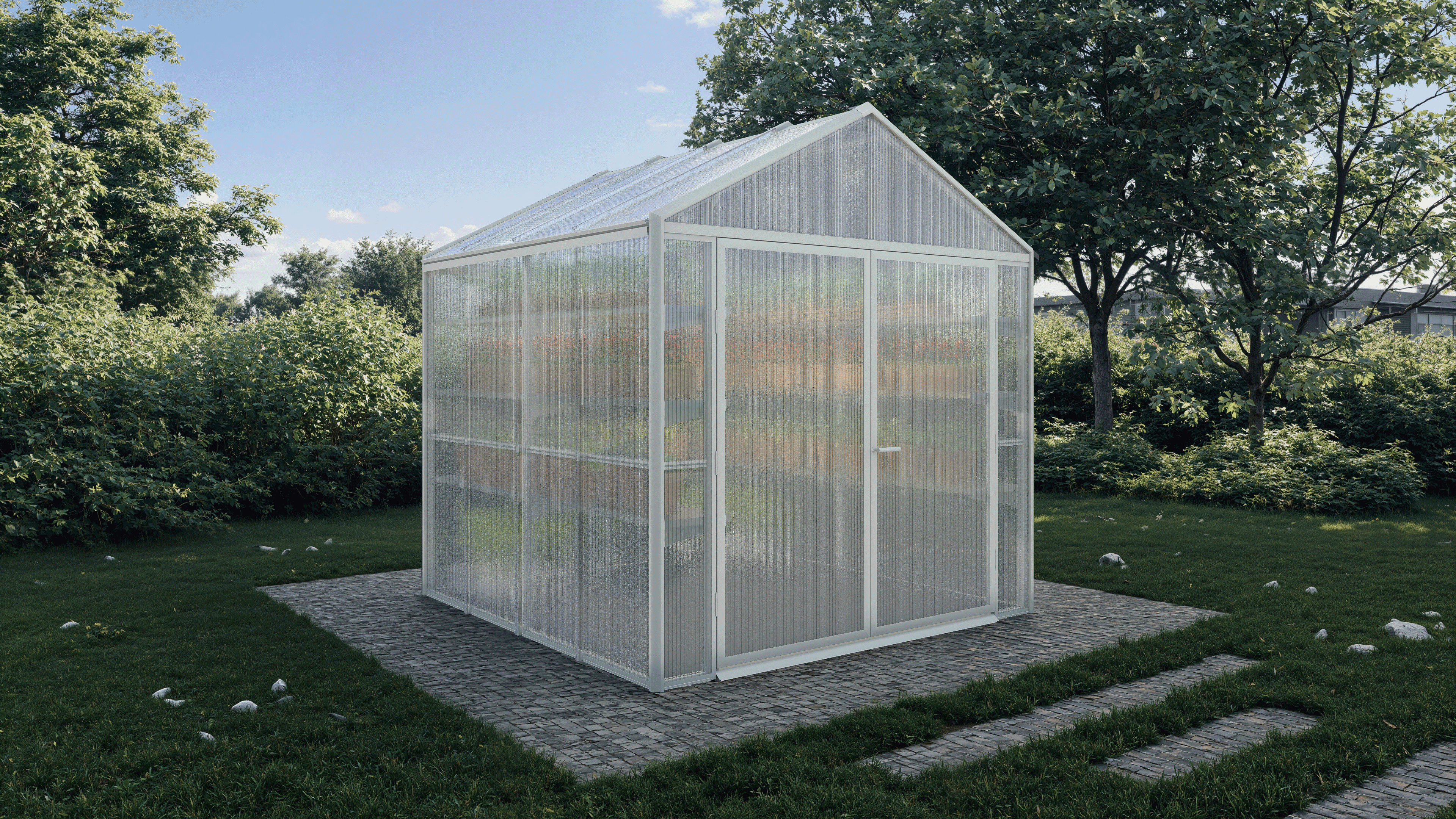 DOMER Botanical Shed (ClearView)