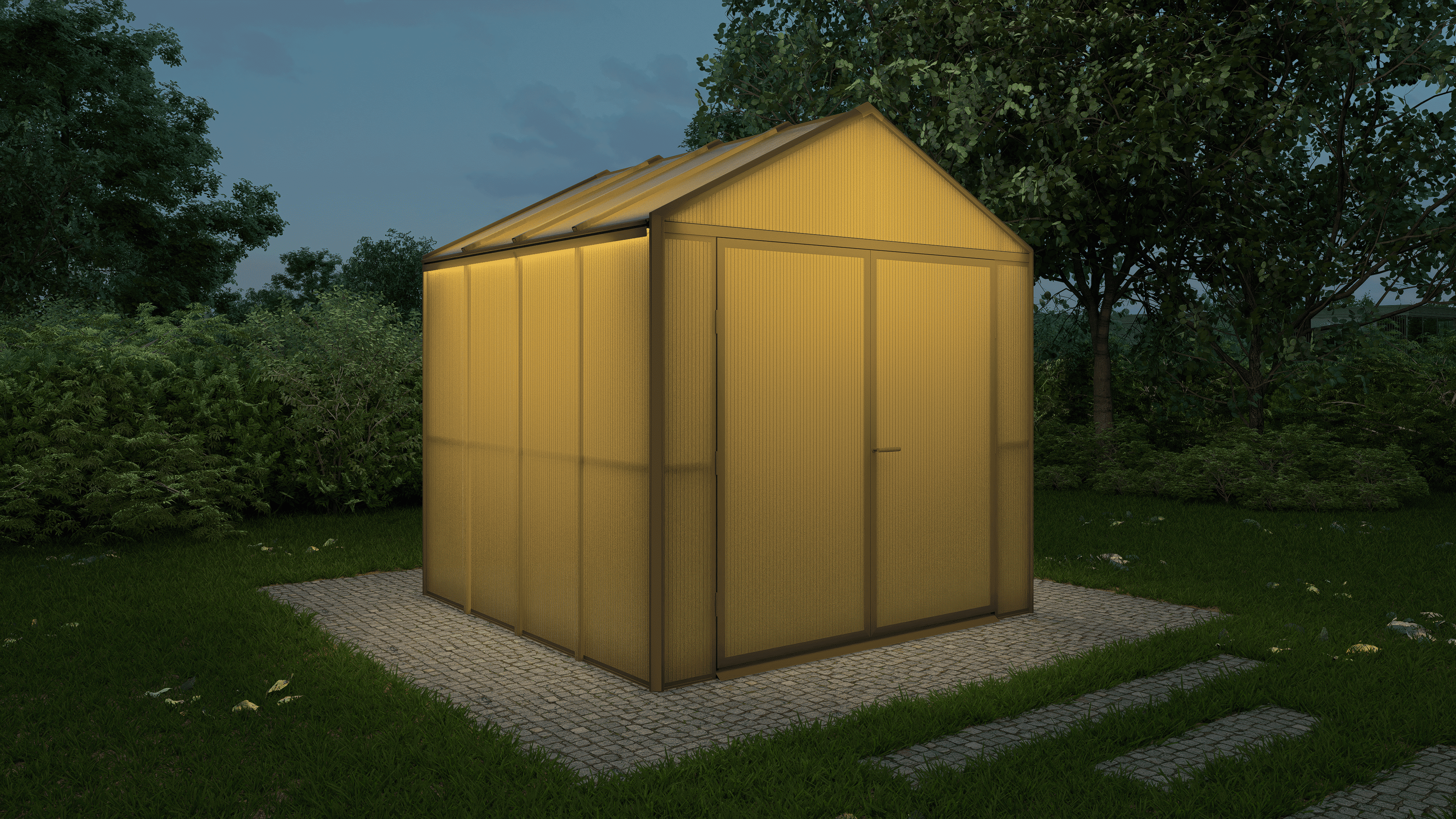 DOMER Terra Shed (Bronze)