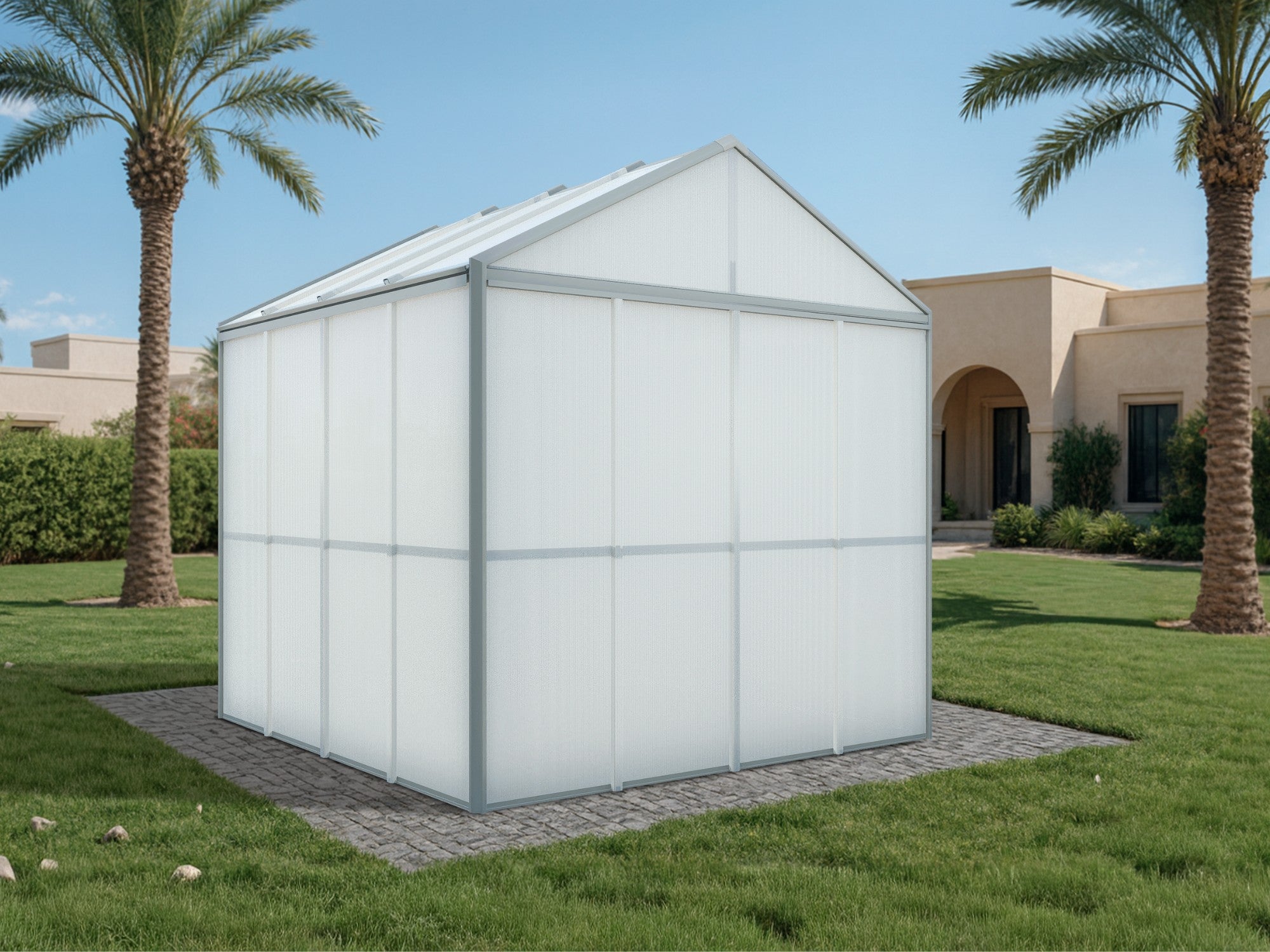 DOMER Arctic Shed (White)