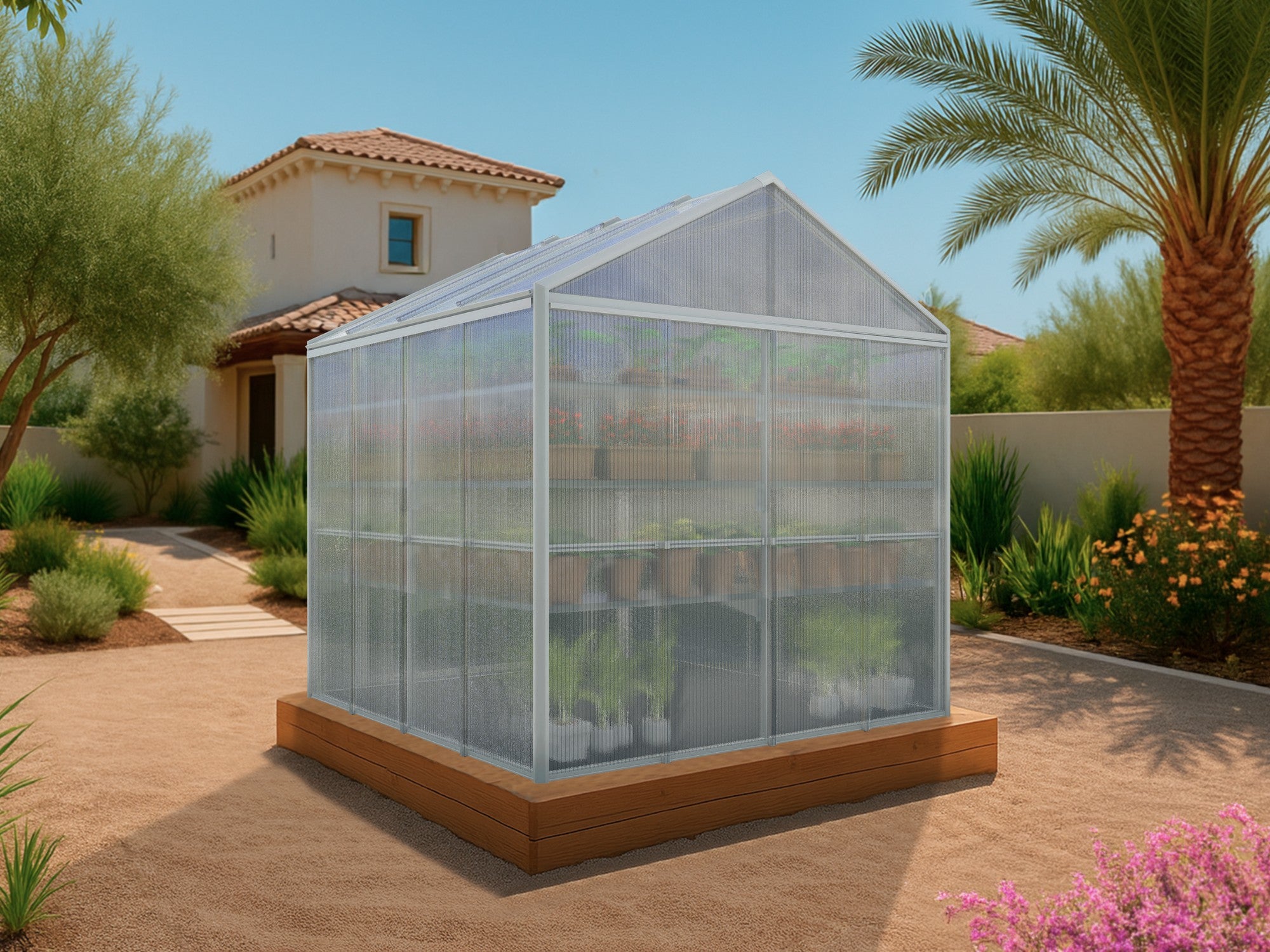 DOMER Botanical Shed (ClearView)