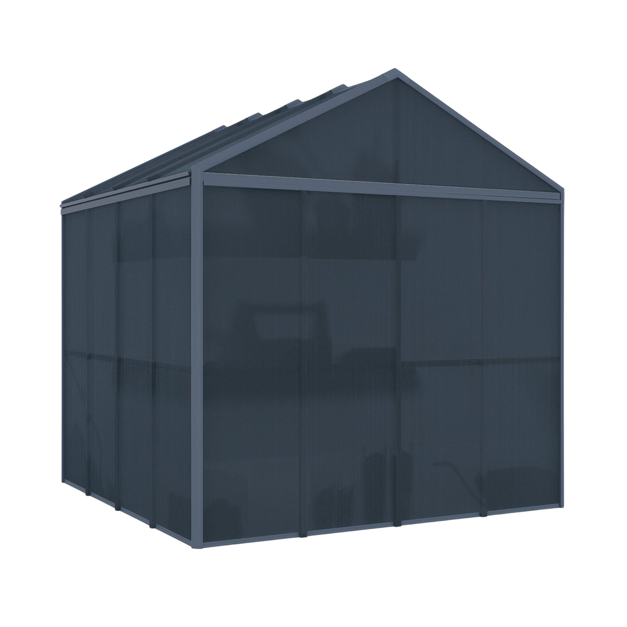 DOMER Slate Shed (Blue-Grey)