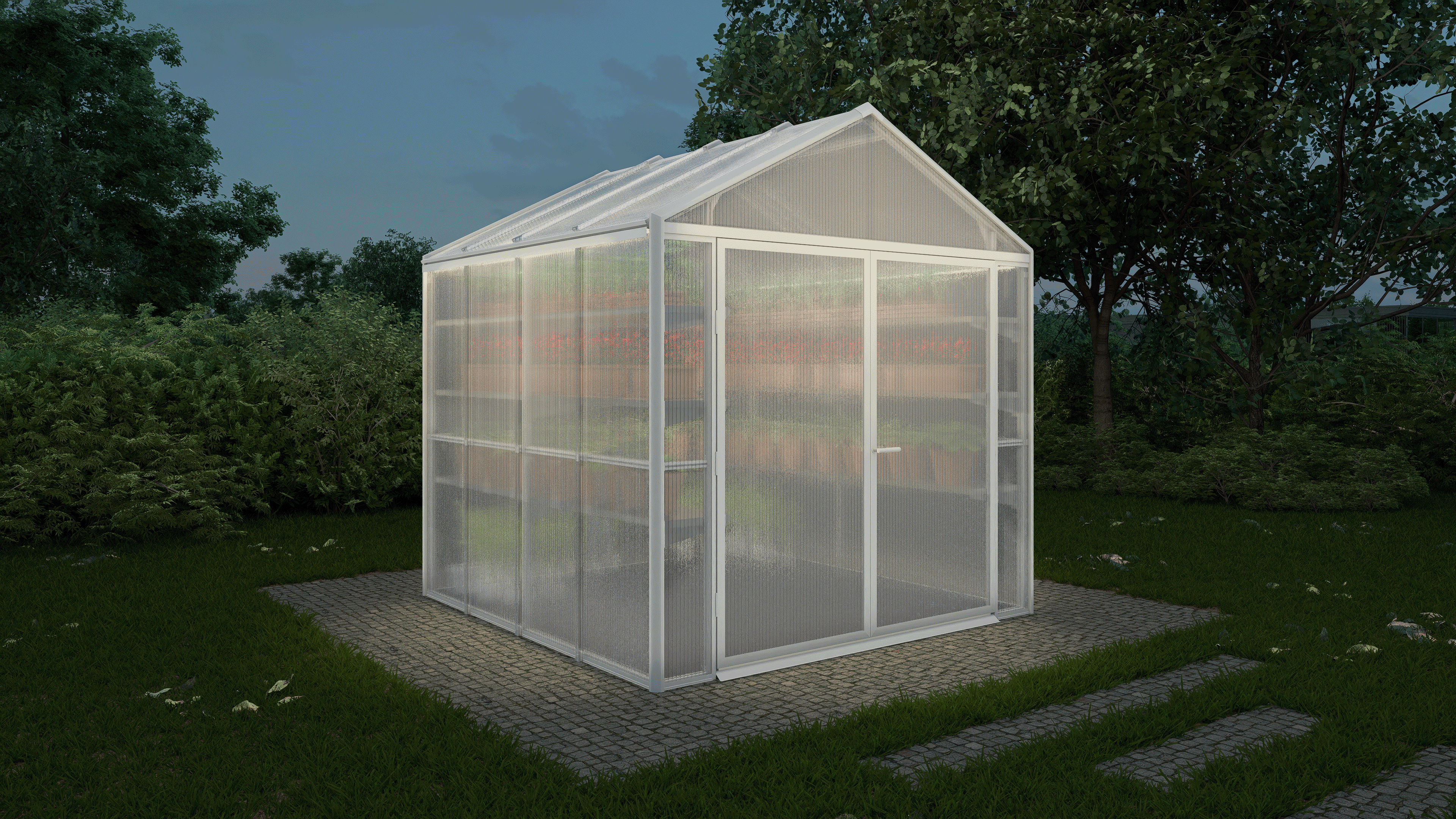 DOMER Botanical Shed (ClearView)